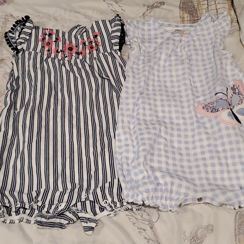 Bundle of 11 Carters Rompers